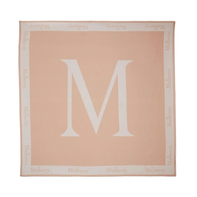 Shop Mulberry Letter Square In Brown
