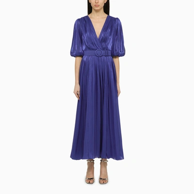 Shop Costarellos | Midi Dress Brennie Royal Blue