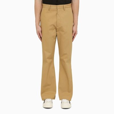 Shop Amiri | Beige Cotton Trousers In Brown