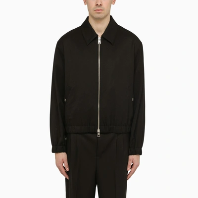 Shop Ami Alexandre Mattiussi Ami Paris | Ami De Coeur Black Wool Jacket