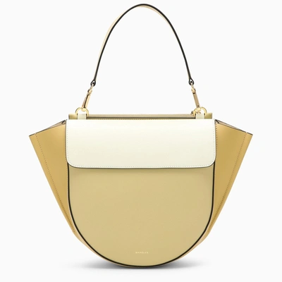 Shop Wandler | Medium Bag Hortensia Sandy Shades In Yellow