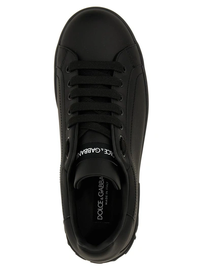 Shop Dolce & Gabbana 'portofino' Sneakers In Black