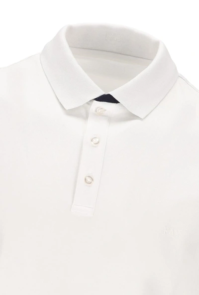 Shop Fay T-shirts And Polos In Wool White