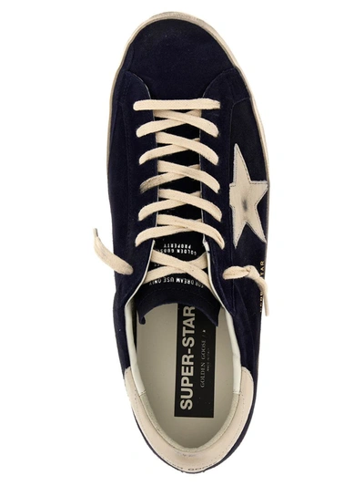 Shop Golden Goose 'superstar' Sneakers In Blue