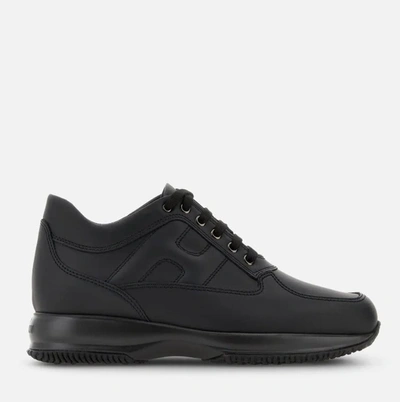 Shop Hogan Sneakers In Black