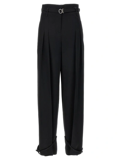 Shop Jil Sander Tailored Trousers In Black