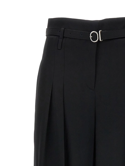 Shop Jil Sander Tailored Trousers In Black