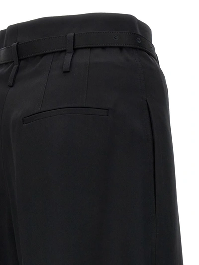 Shop Jil Sander Tailored Trousers In Black