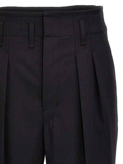 Shop Lemaire 'tailored' Pants In Black