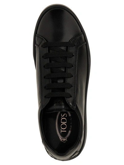Shop Tod's Leather Sneakers In Multicolor