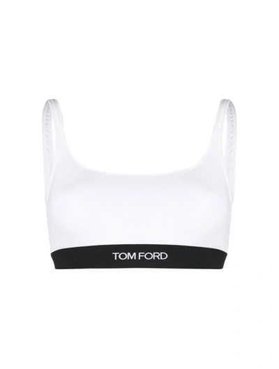 Shop Tom Ford Bras Underwear In White