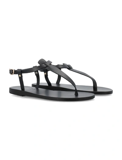 Shop Ancient Greek Sandals Lito In Black