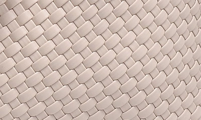 Moda Luxe Woven Unlined Tote Bag And Pouch In Ivory