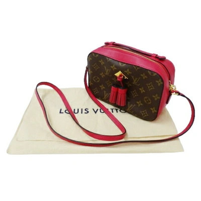 Pre-owned Louis Vuitton Saintonge Brown Canvas Shopper Bag ()