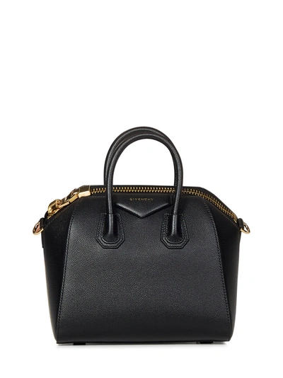 Shop Givenchy Antigona Small Handbag In Nero