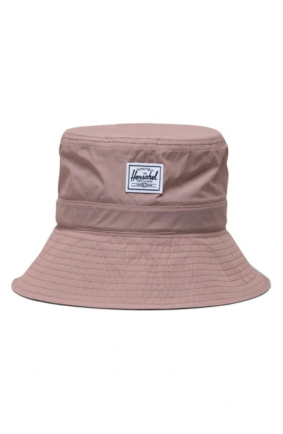 Shop Herschel Supply Co Kids' Beach Bucket Hat In Ash Rose