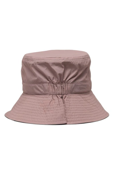 Shop Herschel Supply Co Kids' Beach Bucket Hat In Ash Rose