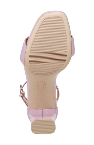 Shop Naturalizer Joy Ankle Strap Sandal In Lilac Orchid Leather