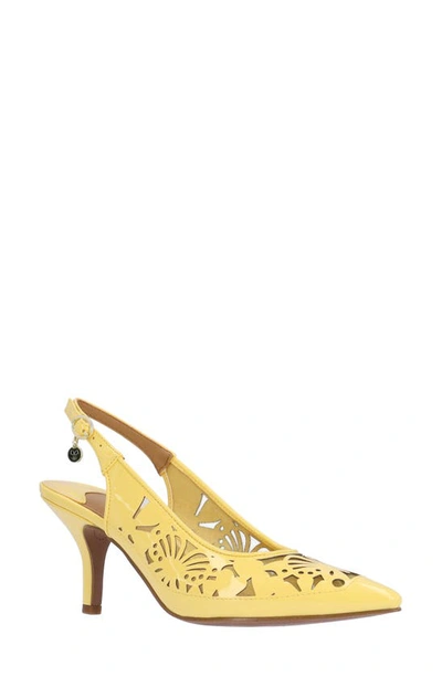 Shop J. Reneé Vanani Slingback Pointed Cap Toe Pump In Soft