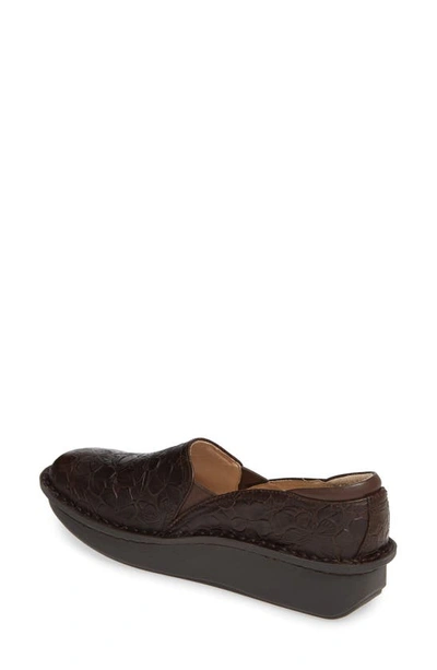 Shop Alegria By Pg Lite Debra Slip-on In Cocoa