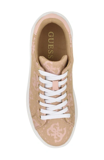 Shop Guess Denesa Platform Sneaker In Light Pink