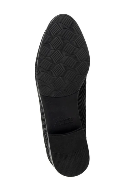 Trotters Liz Tassel Loafer In Black Mini Dot