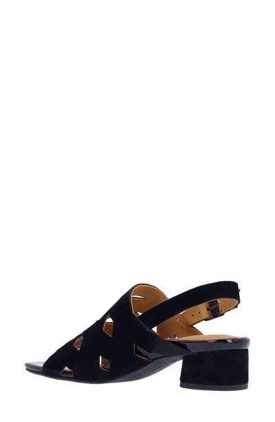 Shop L'amour Des Pieds Elloise Slingback Sandal In Black