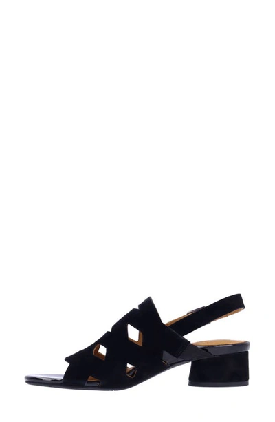 L'amour Des Pieds Elloise Slingback Sandal In Black