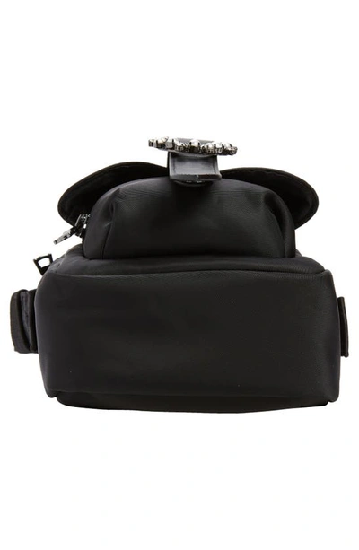 Shop Simone Rocha Mini Classic Crossbody Bag In Black
