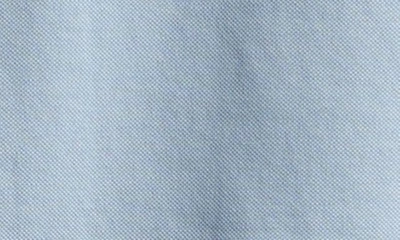 Eleventy Tipped Piqué Cotton Polo In Baby Blue