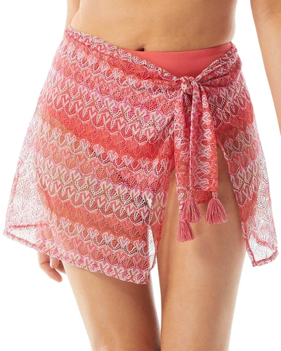 Shop Coco Contours Pacific Sarong Skirt In Pink