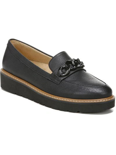 Shop Naturalizer Emmal Womens Padded Insole Slip On Loafers In Black