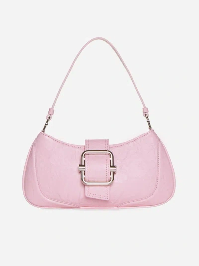 Shop Osoi Brocle Small Leather Bag In Pink