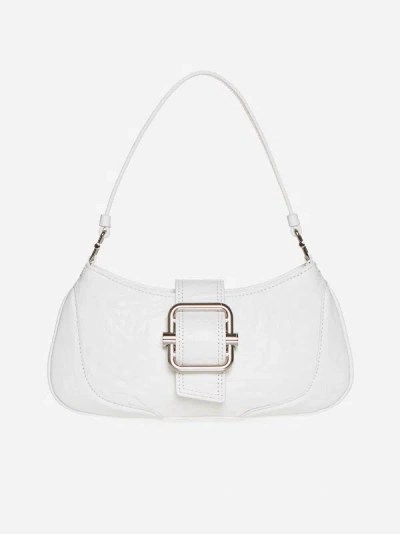 Shop Osoi Brocle Small Leather Bag In White
