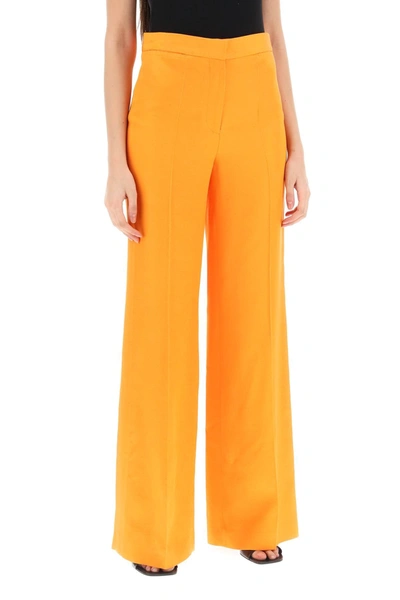 Shop Stella Mccartney Flared Tailoring Pants