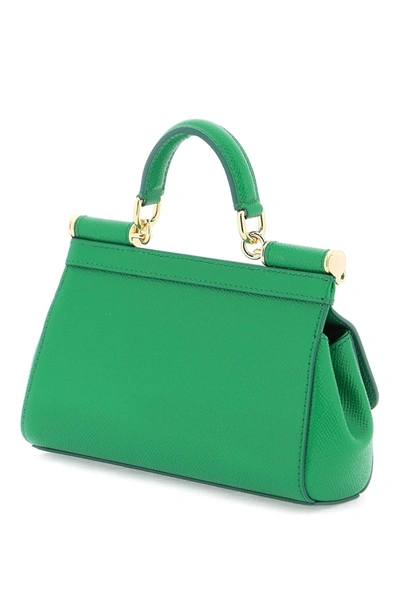 Shop Dolce & Gabbana Sicily Small Handbag Women In Green