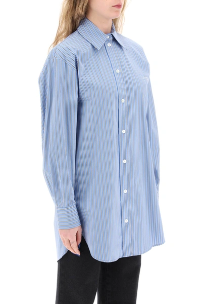 Shop Isabel Marant Cylvany Maxi Shirt Women In Blue