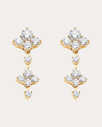 Shop Sara Weinstock Women's Dujour Diamond Full Drop Earrings In Gold