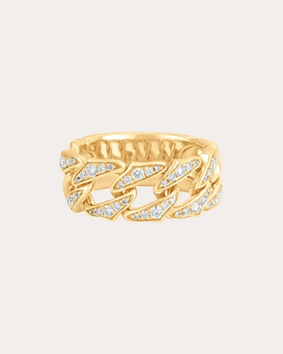 Shop Sara Weinstock Women's Lucia Diamond Link Ring In Gold