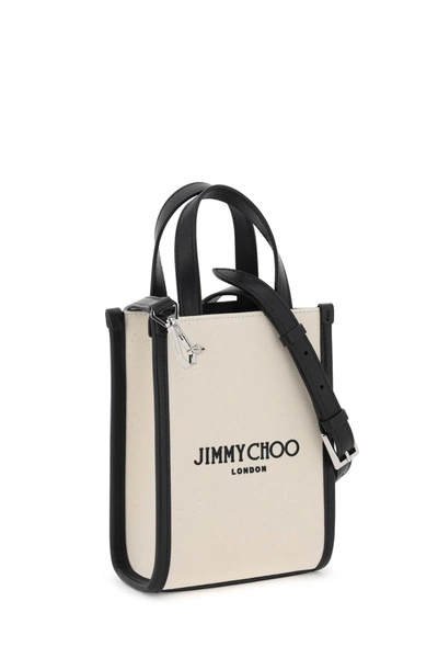 Shop Jimmy Choo N/s Mini Tote Bag Women In Black