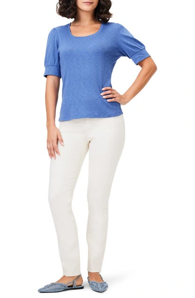 Shop Nzt By Nic+zoe Scoop Neck T-shirt In Morning Glory