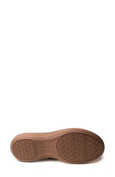 Shop Minnetonka Brecca Flip Flop In Pewter