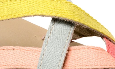 Minnetonka Hanna 2.0 Flip Flop In Yellow Multi
