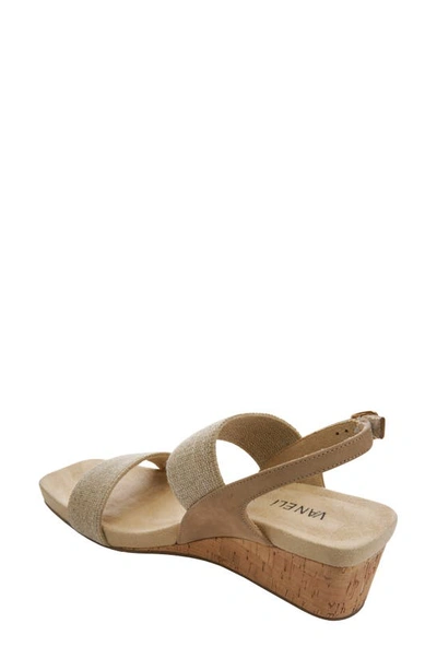 Shop Vaneli Catlee Wedge Sandal In Natural