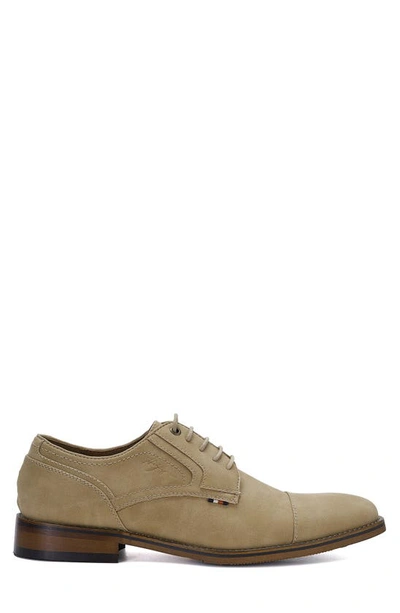 Tommy Hilfiger Cap Toe Derby In Light Natural