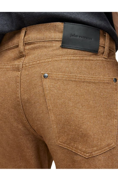 Shop John Varvatos J702 Slim Fit Jeans In Light Ochre Brown