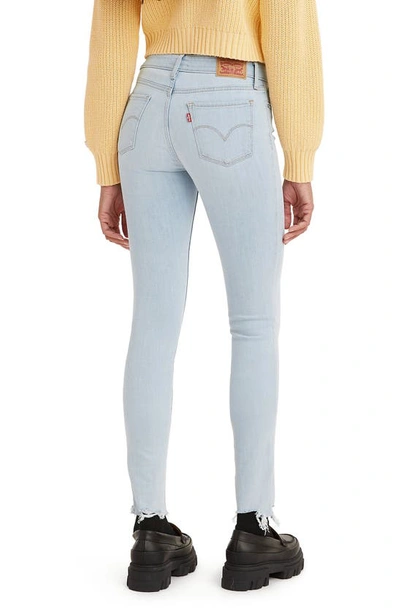 Shop Levi's® 711 High Waist Skinny Jeans In Slate Scan