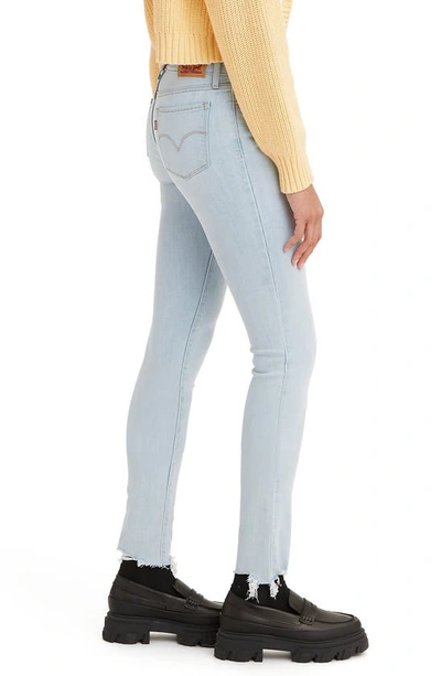 Shop Levi's® 711 High Waist Skinny Jeans In Slate Scan