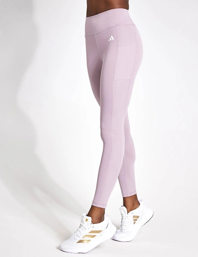 Shop Adidas Originals Adidas Optime Full-length Leggings In Pink