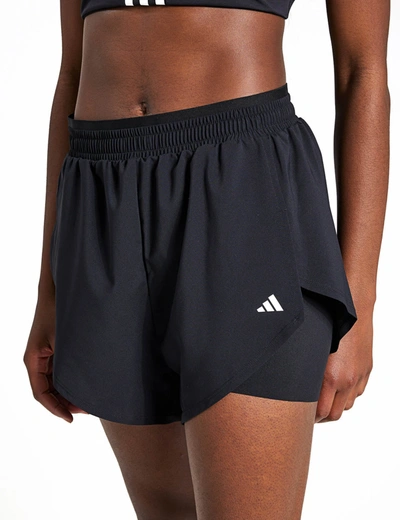 Shop Adidas Originals Adidas Designed For Training 2-in-1 Shorts In Black